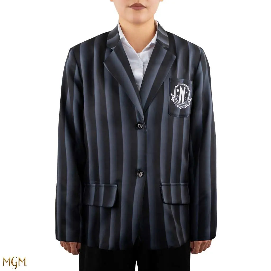 Wednesday Nevermore Academy Black Blazer (l Size)
