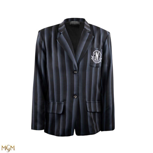 Wednesday Nevermore Academy Svart Blazer (L Storlek) cinereplicas