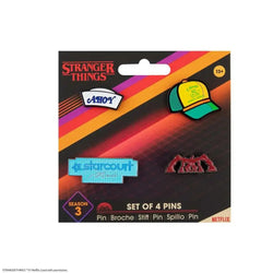 Stranger Things Säsong 3 Pin Set (4) - Robotto