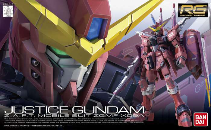 RG Gundam Justice 1/144 – Det Ultimata Modellbygget bandai model kit gunpla