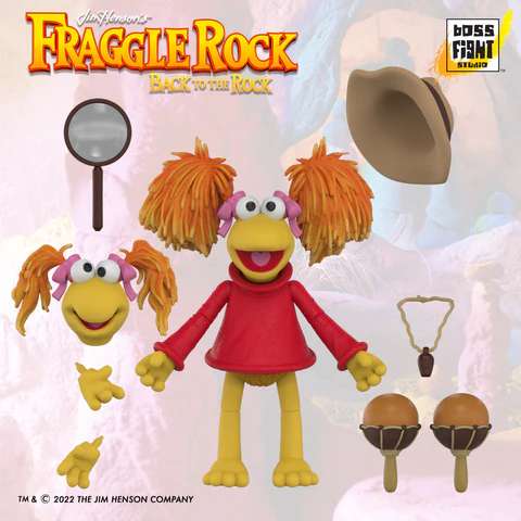 Fraggle Rock Red Actionfigur boss fight studio
