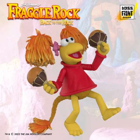 Fraggle Rock Red Actionfigur boss fight studio