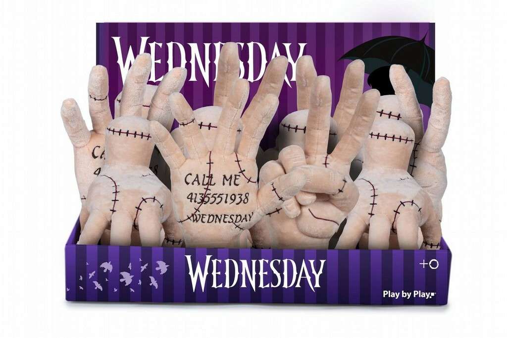 Wednesday The Thing Plush Display (12) vari - various