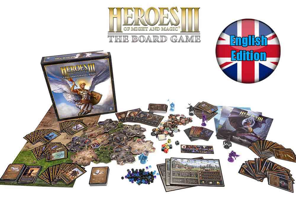 Heroes of Might and Magic III: Brädspelet - Engelsk Version archon games