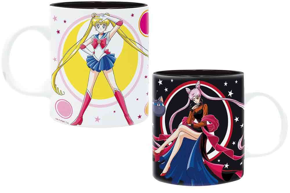 Sailor Moon vs Black Lady Mugg - En unik och stilig mugg för fandomälskare abystyle studio