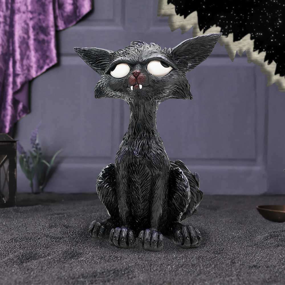 Kat svart katt Figur nemesis now