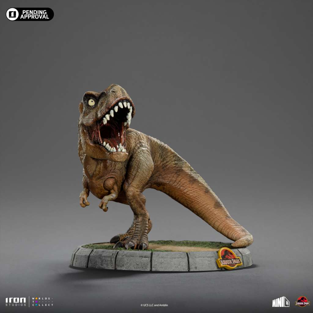 Jurassic Park T-Rex MiniCo Figur iron studios