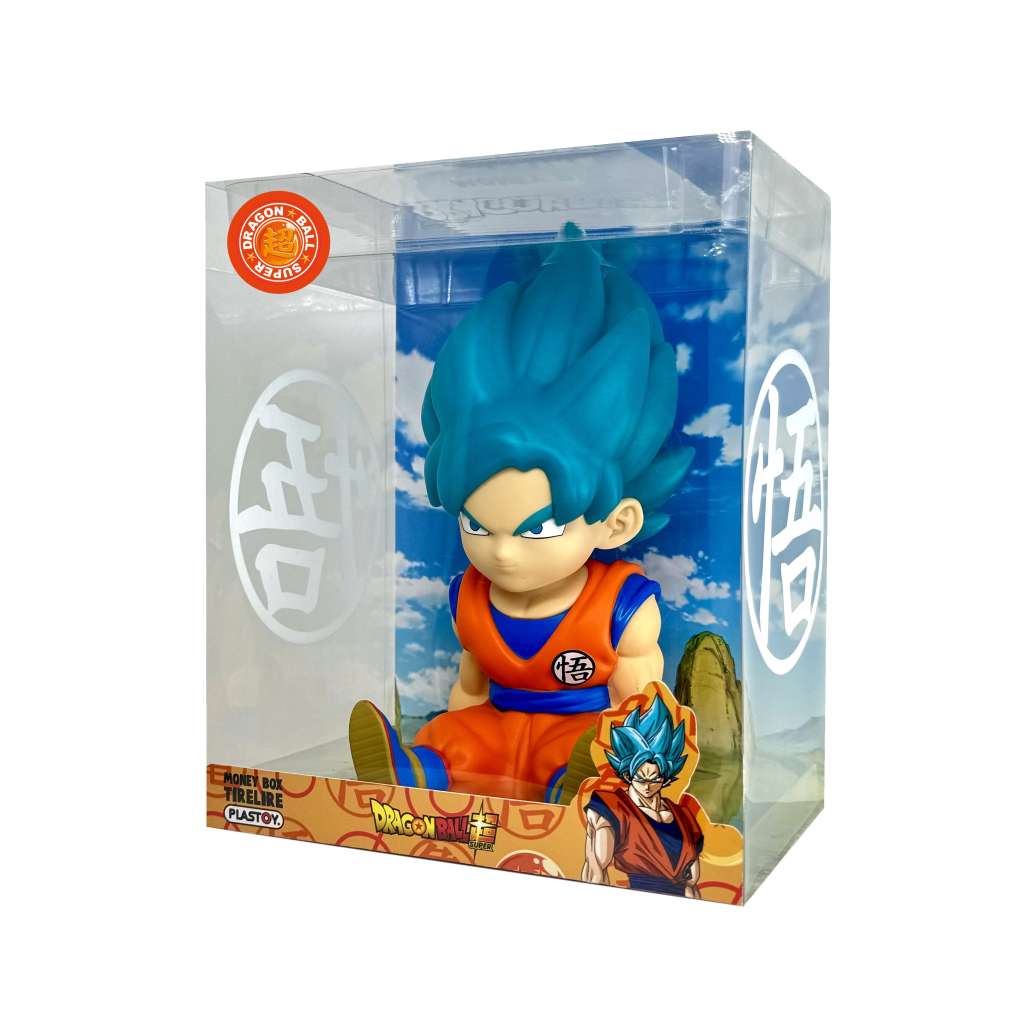 Dragon Ball Son Goku Super Saiyan Blue Pengar Bank plastoy