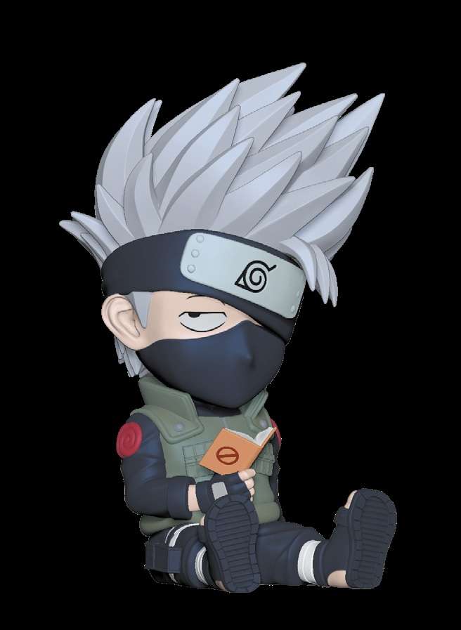 Naruto Kakashi Sparbössa plastoy