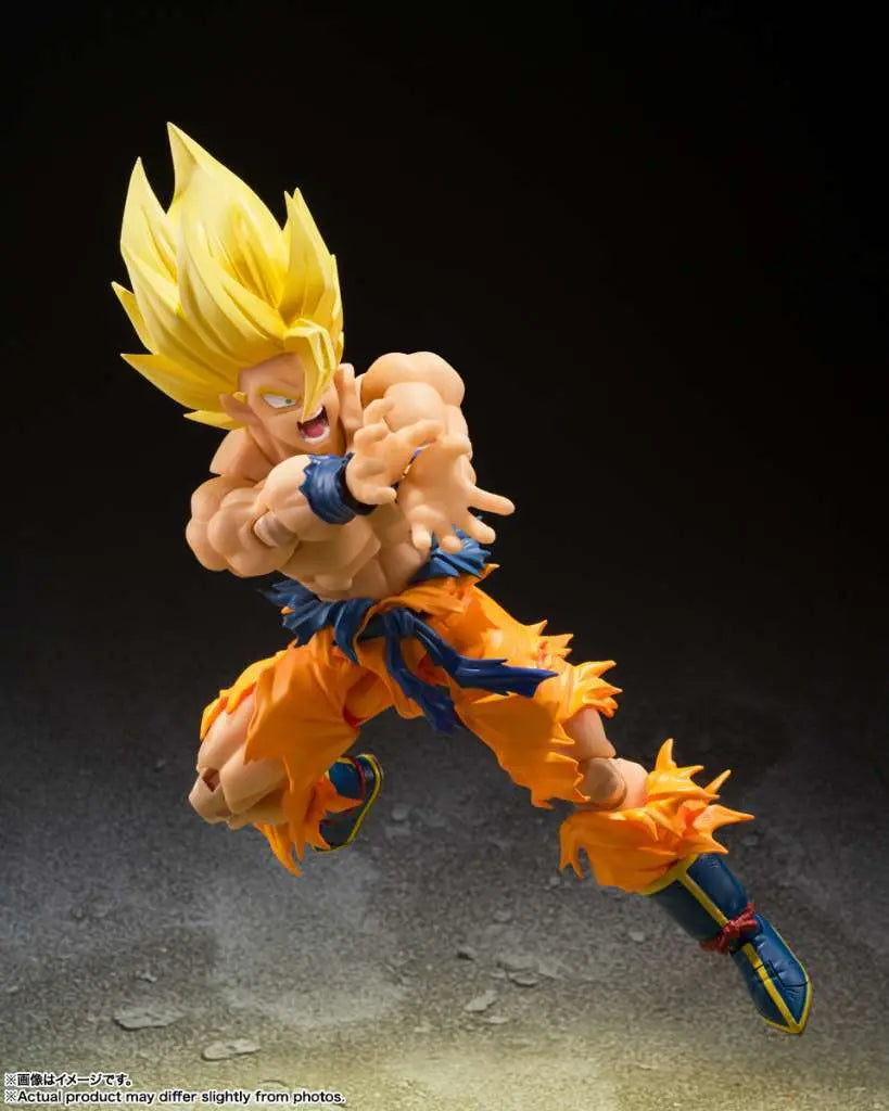Dragonball Z Son Goku Legendarisk Ss Shf Omsläpp