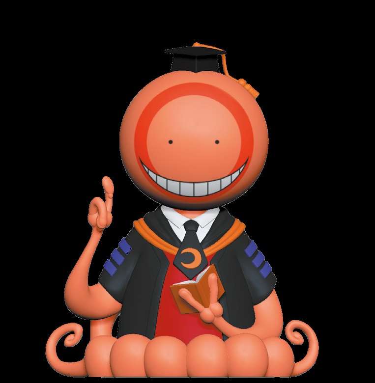 Assassination Classroom Koro Sensei Orange Pengarbank plastoy