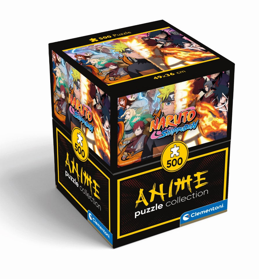 Anime Puzzle Collection - Cube500 Naruto: Fire - 500 Bitars Pussel clementoni