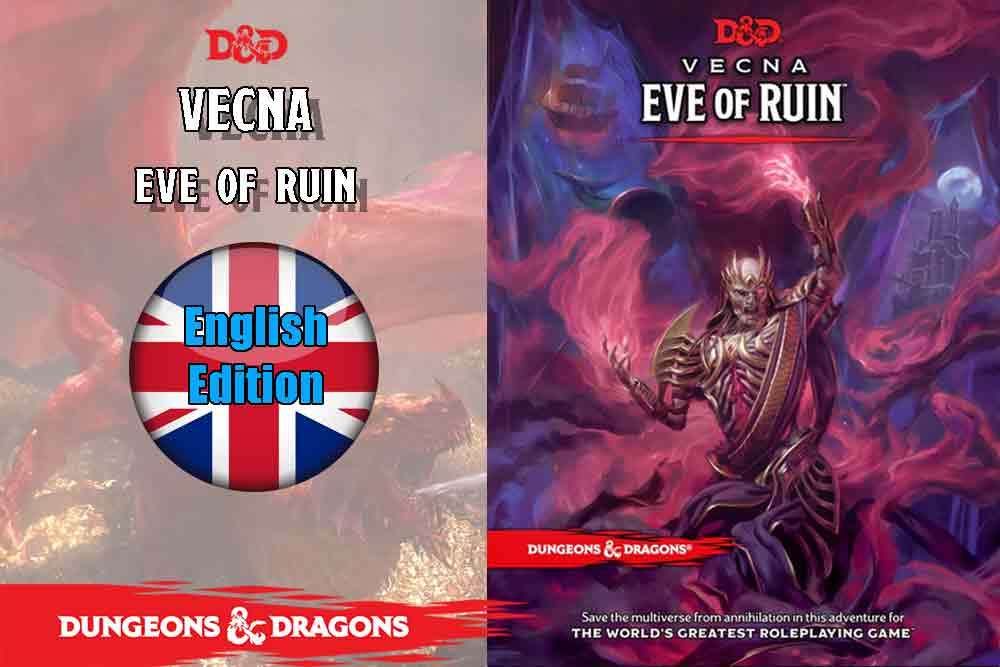 Dungeons & Dragons RPG Adventure: Vecna - Eve of Ruin wizards of the coast