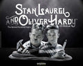 Stan Laurel & Oliver Hardy 1/3 Staty infinite statue