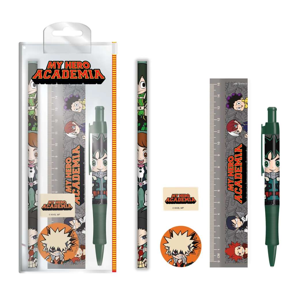 My Hero Academia Chibi Stationery Set pyramid international