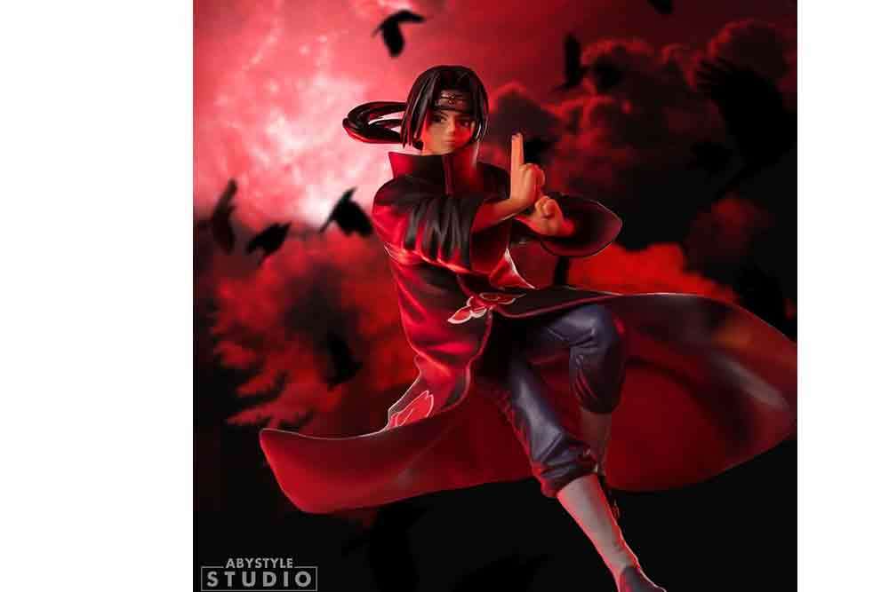Naruto Itachi Uchiha PVC Figur - Super Figur Samling 1:10 abystyle studio