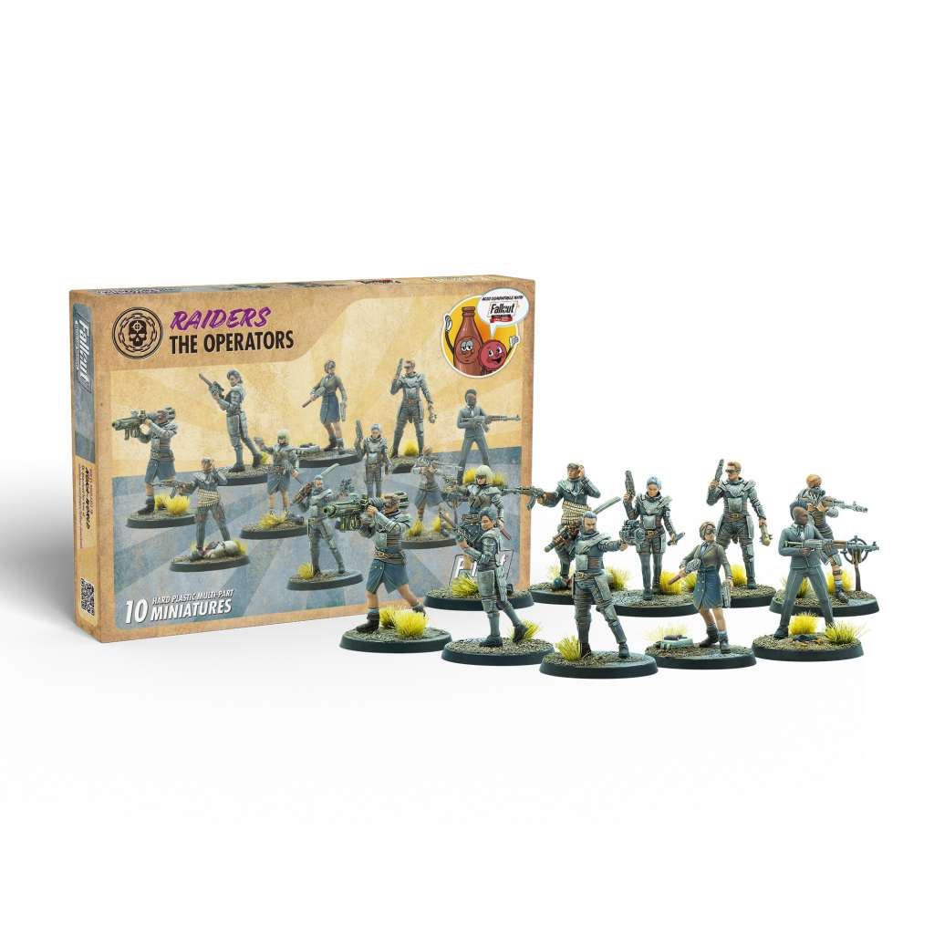 Fallout Wasteland Warfare Nuka World: The Operators modiphius