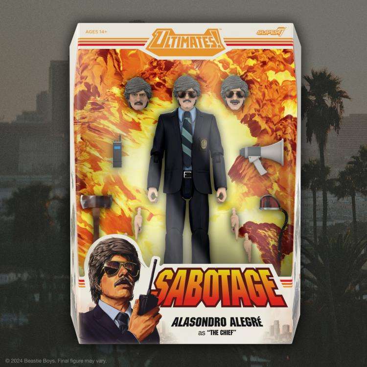 Beastie Boys ULTIMATES! Figur - Sabotage med Alasondro Alegre super 7