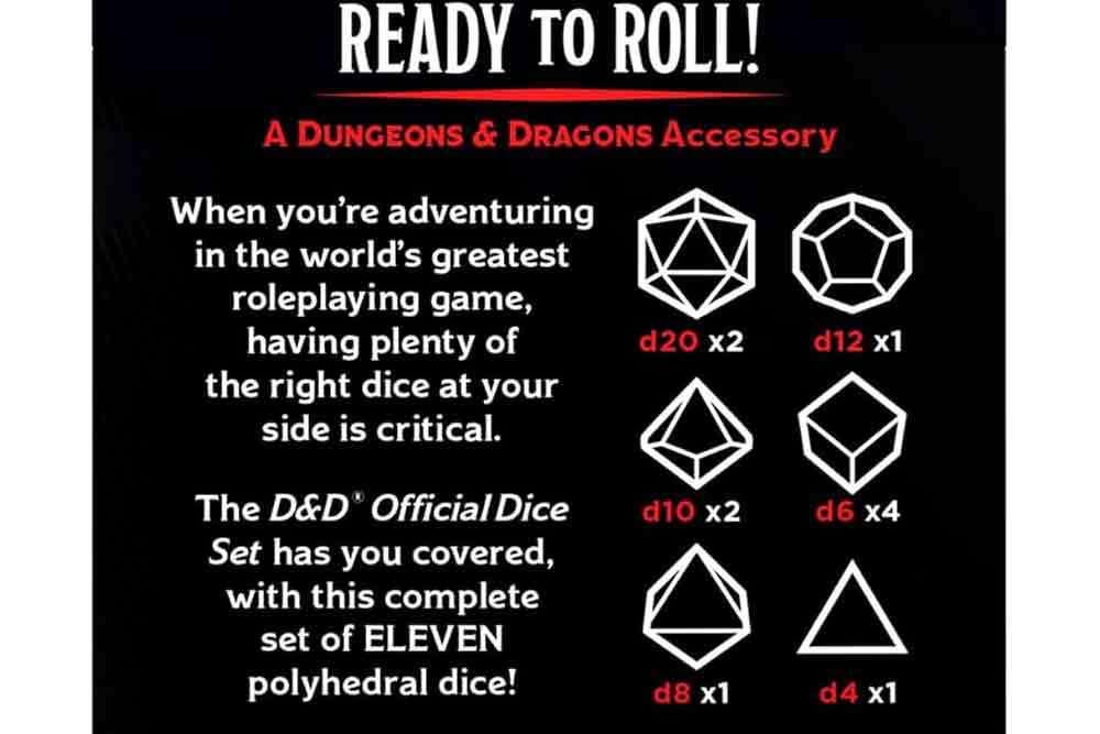 Dungeons & Dragons - Officiellt Tärningsset - Robotto