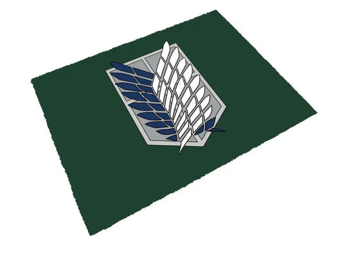 ATTACK ON TITAN 60X40CM EMBLEM SCOUT DOORMAT