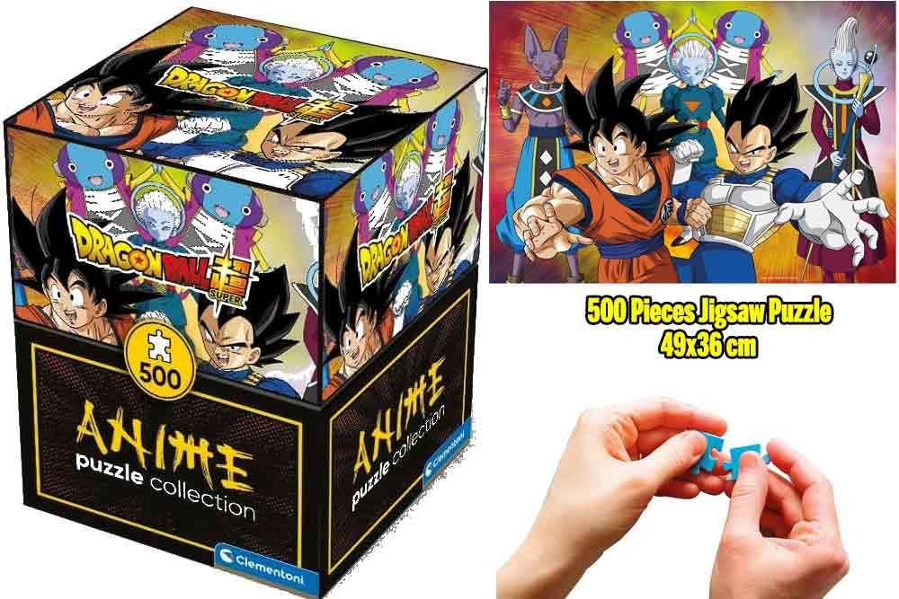 Anime Pussel - Dragon Ball: Goku & Vegeta 500 bitar - Robotto