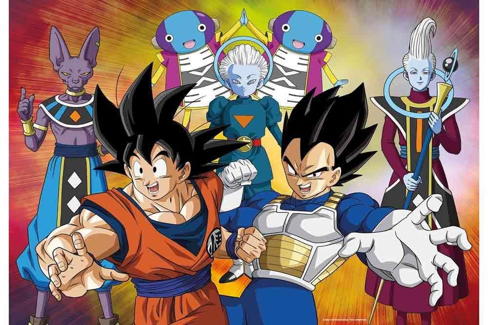 Anime Pussel - Dragon Ball: Goku & Vegeta 500 bitar - Robotto