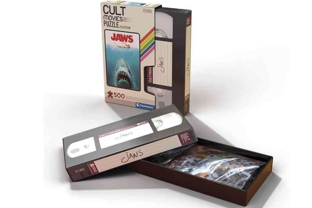Kultfilmer pusselkollektion - hajen - pussel 500 bitar