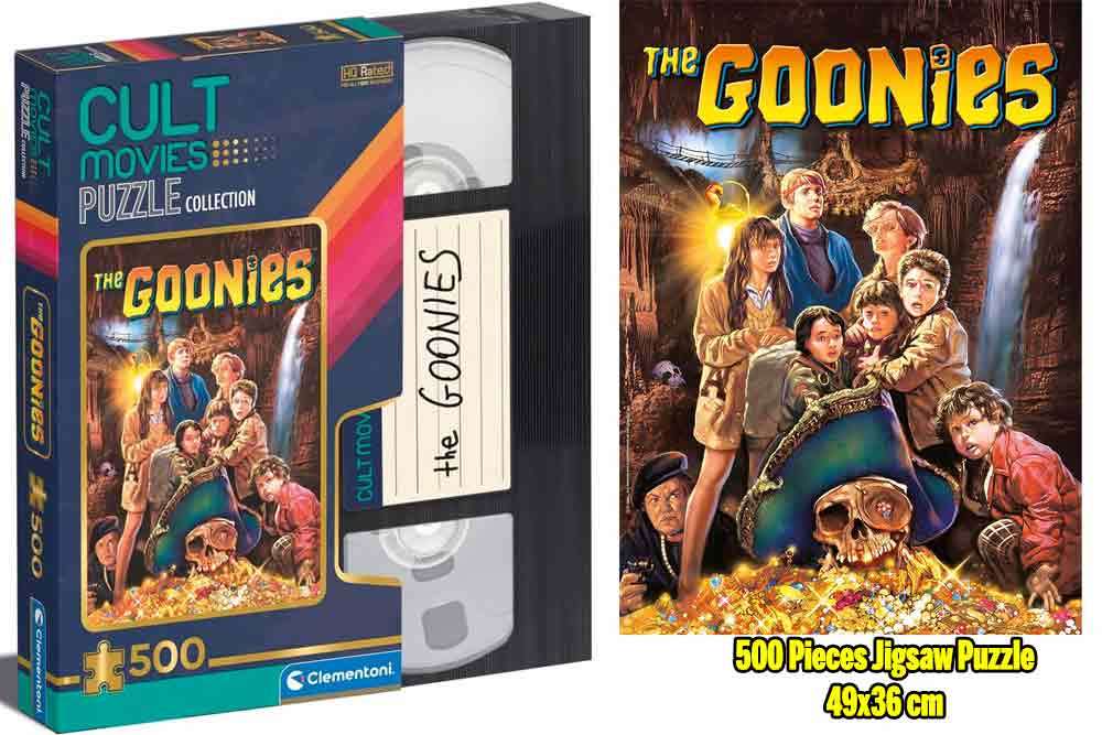 Kultfilmer Pusselkollektion - The Goonies - 500 Bitars Pussel clementoni