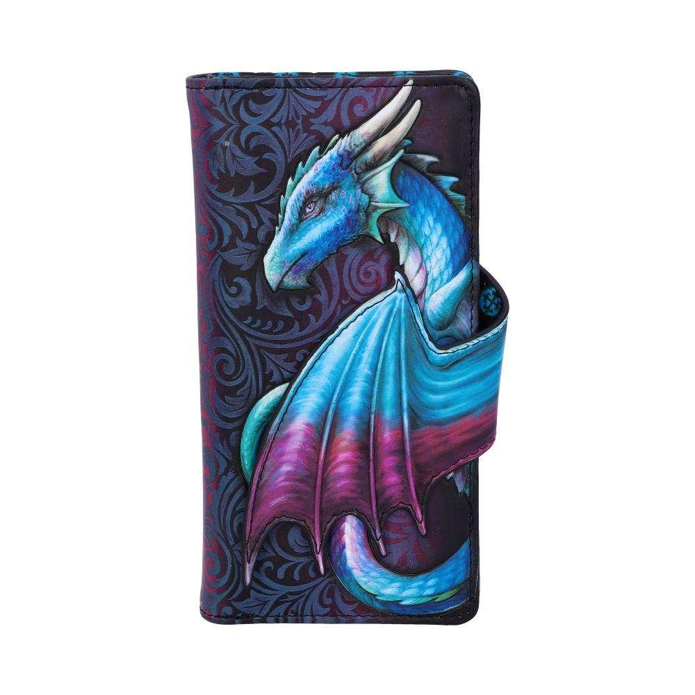 Dragon Take Flight Blå Embossed Plånbok - Robotto
