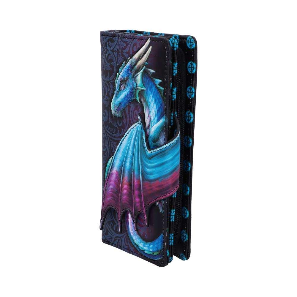 Dragon Take Flight Blå Embossed Plånbok - Robotto