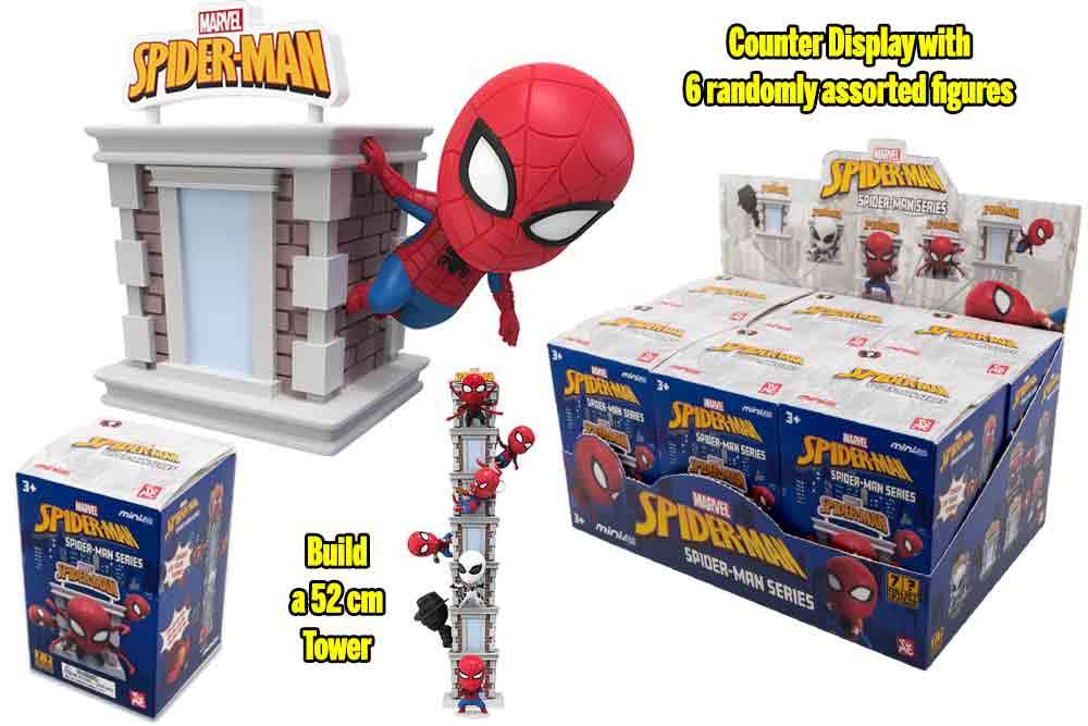Yume Hero Box - Spider-Man Tower Series Display (6) yume