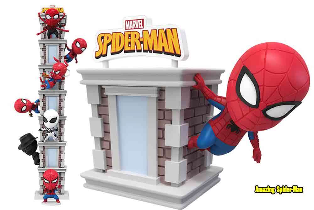 Yume Hero Box - Spider-Man Tower Series Display (6) yume