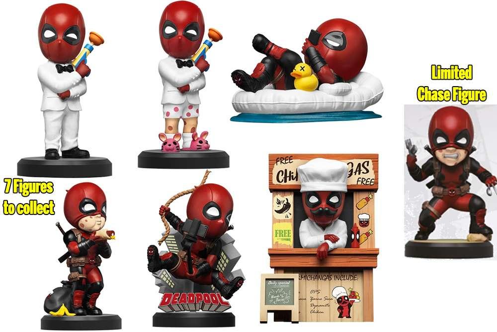 Yume Hero Box - Deadpool Action Hero Series Display (6) - Robotto
