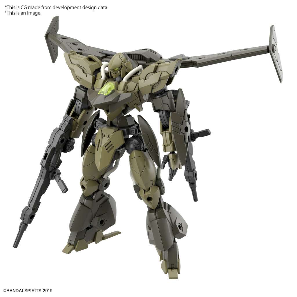 30mm Bexm-21 Verdenova Green 1/144 - Samlarfigur bandai model kit gunpla
