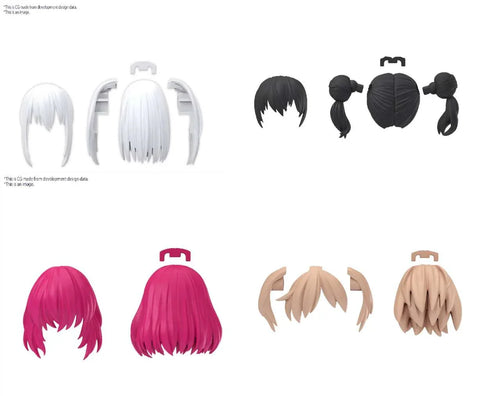 30ms Option Hair Style Parts Vol 10 - Alla 4 Typer - Robotto