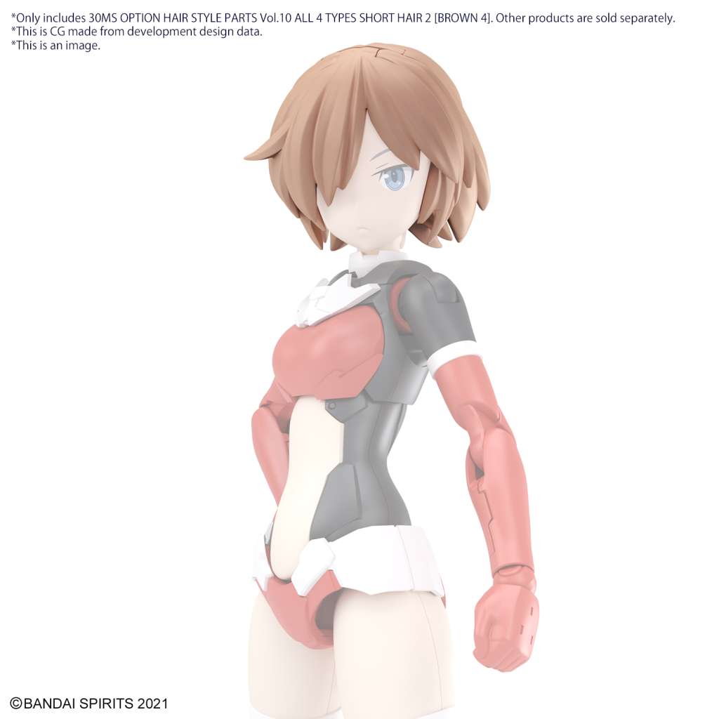 30ms Option Hair Style Parts Vol 10 - Alla 4 Typer bandai model kit gunpla