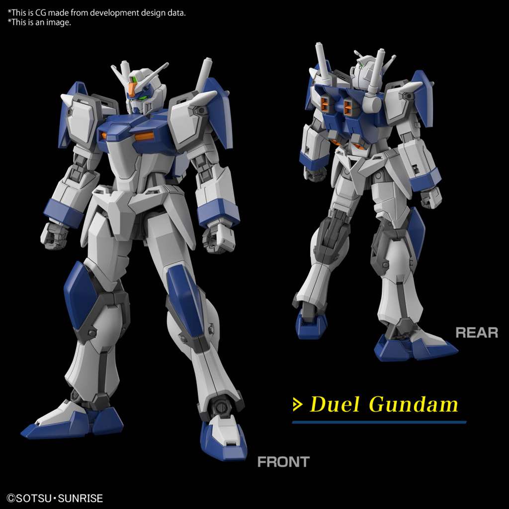 HG Gundam Duel Blitz 1/144 - Modellbyggsats bandai model kit gunpla