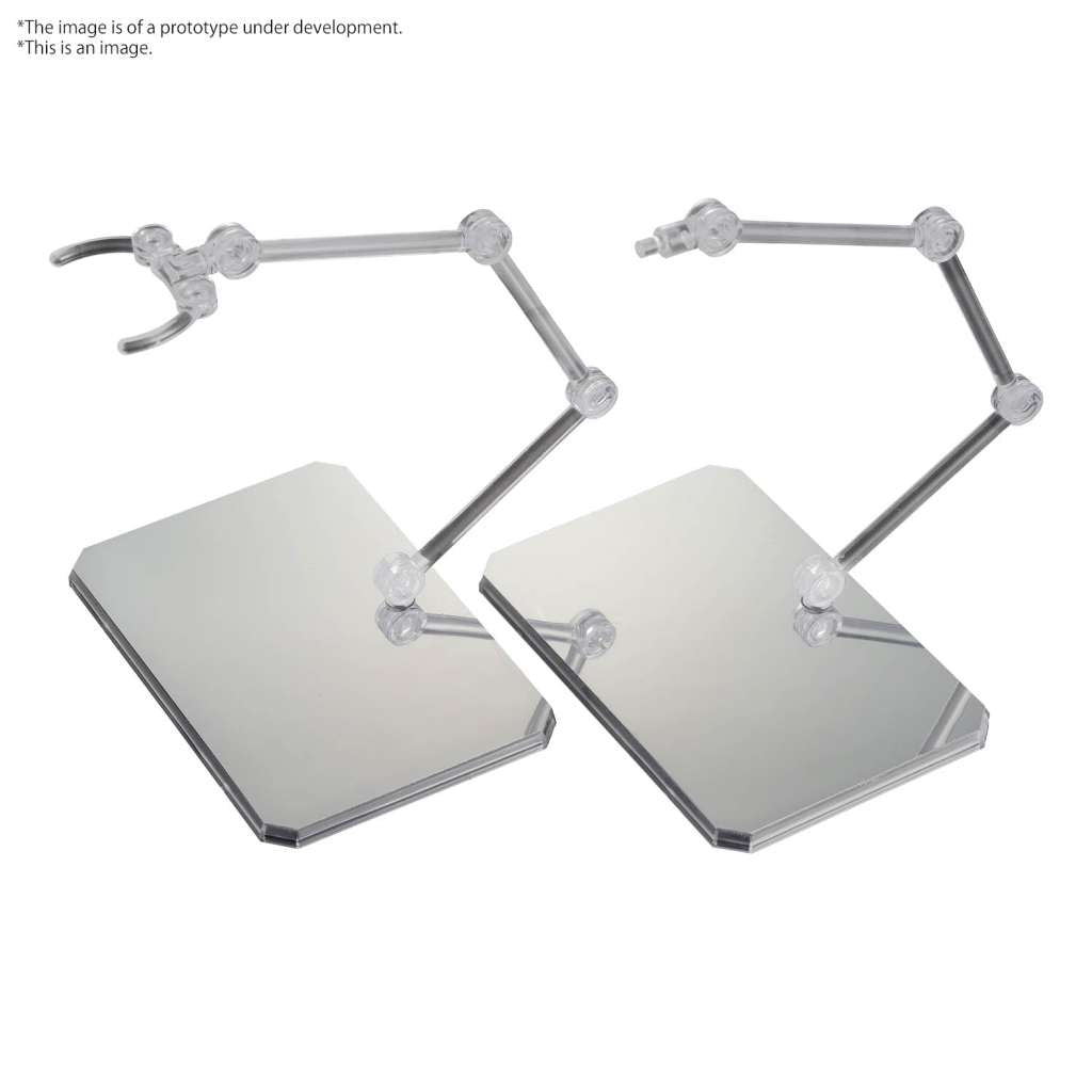 Action Base 6 klara spegelklistermärken set bandai model kit gunpla