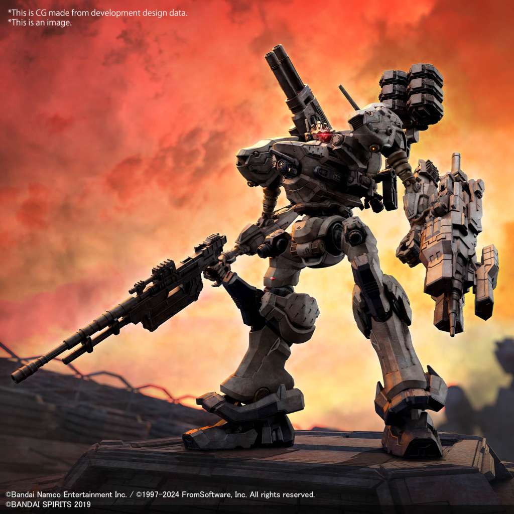 30mm Armored Core VI Rad CC-2000 Orbiter Nightfall bandai model kit gunpla