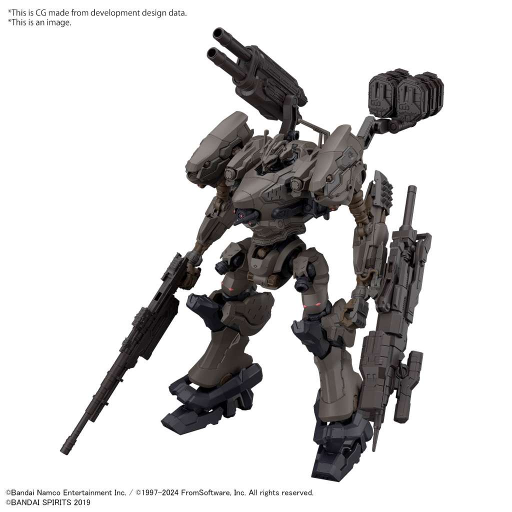 30mm Armored Core VI Rad CC-2000 Orbiter Nightfall bandai model kit gunpla