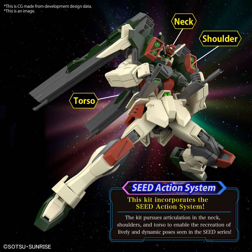 HG Gundam Lightning Buster 1/144 bandai model kit gunpla