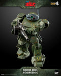 ROBO-DOU Armored Trooper Votoms Scopedog AF - Detailed and Articulated Action Figure from Classic Anime