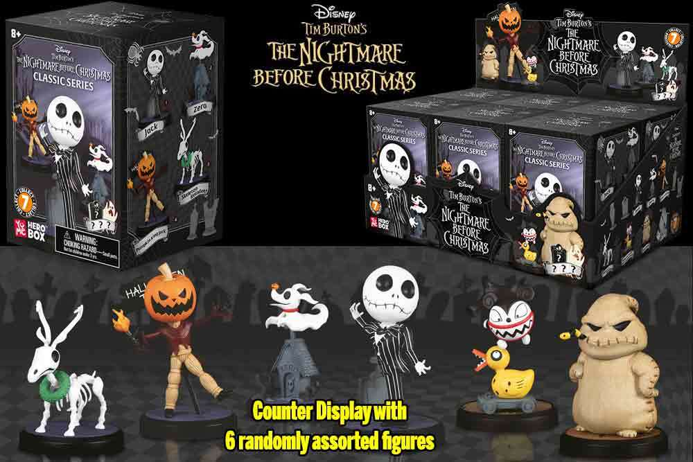 Yume Hero Box - The Nightmare Before Christmas Classic Series (6 figures) yume
