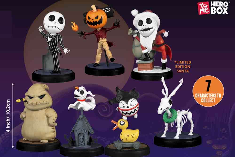 Yume Hero Box - The Nightmare Before Christmas Classic Series (6 figures) yume