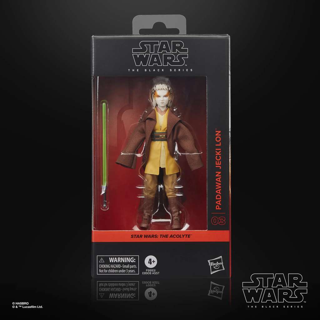 Star Wars The Acolyte Padawan Jecki Lon Action Figure hasbro