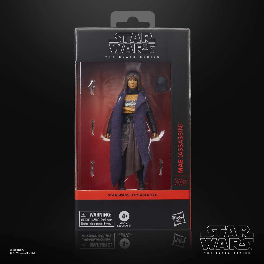 Star Wars The Acolyte Mae Assassin Action Figure hasbro