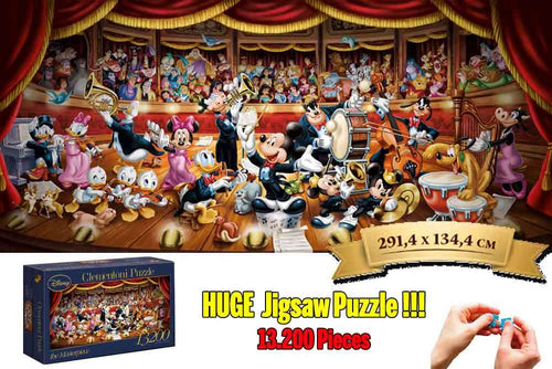 Mästerverket - Disney Orkester - 13200 Bitars Pussel clementoni