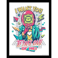 ILUSTRATA SAMAGOTCHI COLLECTOR PRINT FRAMED