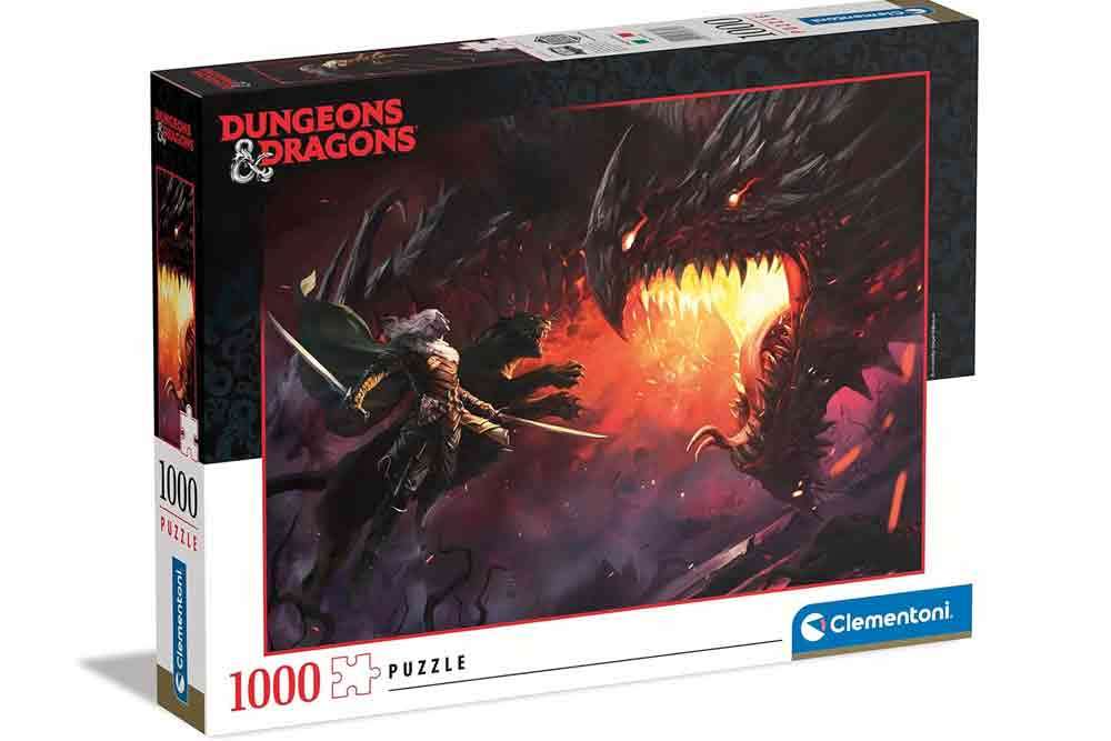 Dungeons & Dragons Puzzle Collection - Drizzt Do'Urden - Jigsaw Puzzle 1000 Pcs clementoni