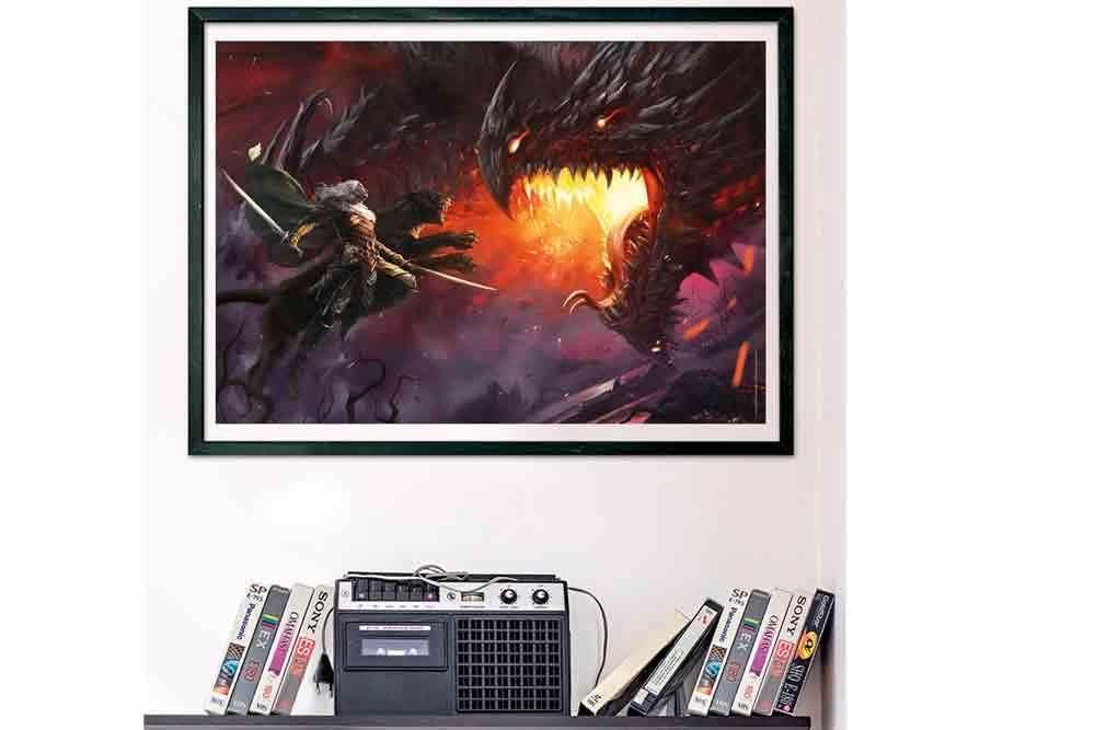 Dungeons & Dragons Puzzle Collection - Drizzt Do'Urden - Jigsaw Puzzle 1000 Pcs clementoni